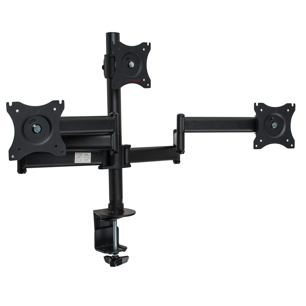 Кронштейн для 3-х мониторов Arm media LCD-T15 black